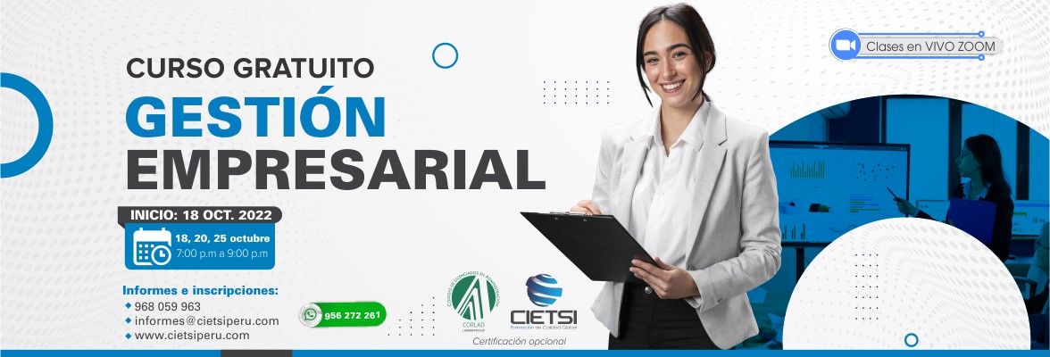 curso gestiOn empresarial 2022